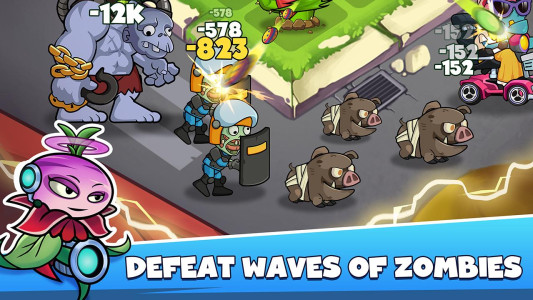 اسکرین شات 5 بازی Merge Plants – Monster Defense