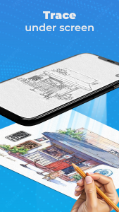 اسکرین شات 2 برنامه AR Drawing: Sketch, Art, Paint