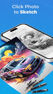 اسکرین شات 3 برنامه AR Drawing: Sketch, Art, Paint