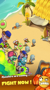 اسکرین شات بازی Zombie Defense - Plants War 4