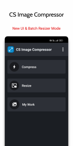 اسکرین شات برنامه Compress Images - MB & KB 1