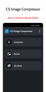 اسکرین شات برنامه Image Resizer & Compressor 1