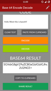 اسکرین شات برنامه Encode / Decode - Base 64 3