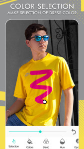 اسکرین شات 2 برنامه Change Dress And Clothe Color