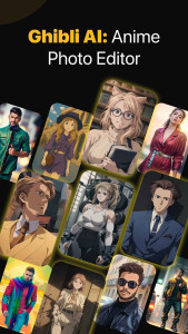 اسکرین شات 1 برنامه AI Anime Photo Editor