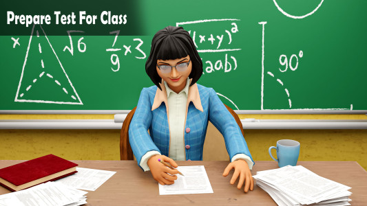 اسکرین شات 4 بازی High School Teacher Sim Life
