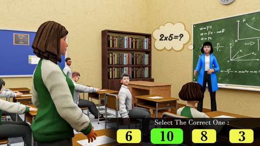 اسکرین شات بازی High School Teacher Sim Life 2