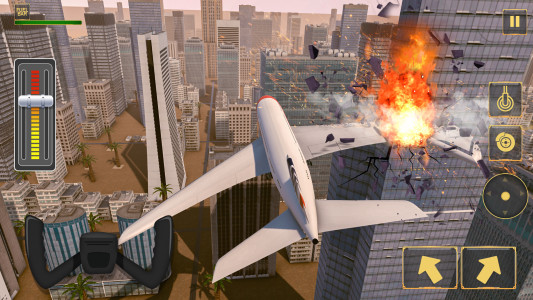 اسکرین شات بازی Plane Crash Landing Simulator 1