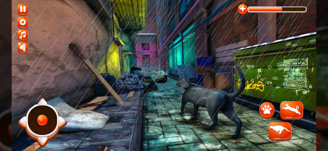 اسکرین شات بازی Stray Cat Game City Simulator 1