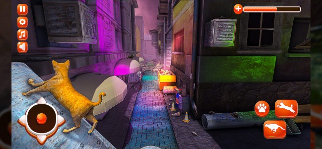 اسکرین شات بازی Stray Cat Game City Simulator 3