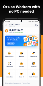 اسکرین شات برنامه CryptoTab Farm PRO 3