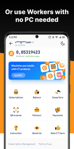 اسکرین شات 3 برنامه CryptoTab Farm PRO