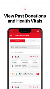 اسکرین شات 3 برنامه Blood Donor