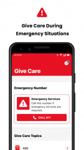 اسکرین شات 1 برنامه First Aid: American Red Cross