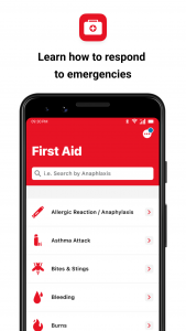 اسکرین شات برنامه First Aid: American Red Cross 1