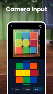 اسکرین شات برنامه Cube Solver 3