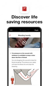 اسکرین شات برنامه First aid by British Red Cross 2