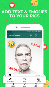 اسکرین شات برنامه Sticker Maker for WhatsApp 4