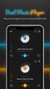 اسکرین شات برنامه Split Music Player: Dual Audio 5