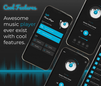 اسکرین شات 4 برنامه Split Music Player: Dual Audio