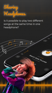 اسکرین شات 2 برنامه Split Music Player: Dual Audio