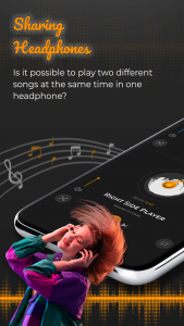 اسکرین شات برنامه Split Music Player: Dual Audio 2