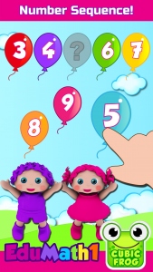 اسکرین شات بازی Kids Math Games - EduMath1 1