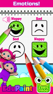 اسکرین شات بازی Kids Coloring Games - EduPaint 1