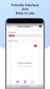 اسکرین شات برنامه French Conversation Practice - Cudu 4