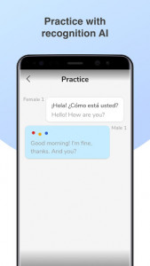 اسکرین شات برنامه Spanish Conversation Practice - Cudu 7
