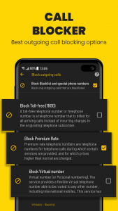 اسکرین شات برنامه Call Blocker - Phone - ID 8