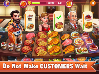 اسکرین شات بازی Cooking Chef Restaurant Games 2