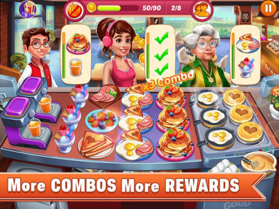 اسکرین شات بازی Cooking Chef Restaurant Games 4