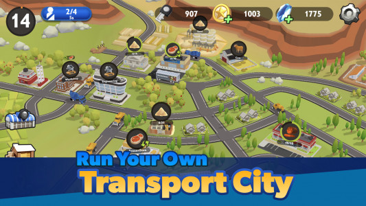 اسکرین شات بازی Transport City: Truck Tycoon 1