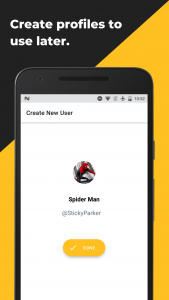 اسکرین شات 5 برنامه White Bird: Tweet Generator