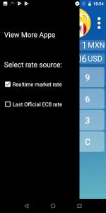 اسکرین شات برنامه Mexican Peso Dollar converter 6