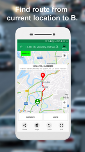 اسکرین شات برنامه Road Map - GPS Navigation 1