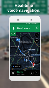 اسکرین شات برنامه Road Map - GPS Navigation 5