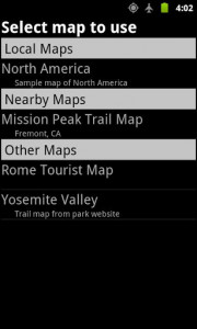 اسکرین شات برنامه Custom Maps 5