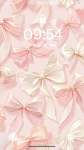 اسکرین شات 7 برنامه Bow Wallpaper Cute Backgrounds