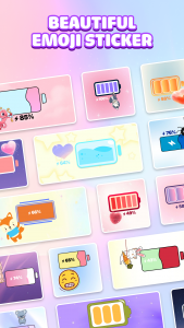 اسکرین شات 2 برنامه Emoji Battery Icon Customize