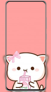 اسکرین شات 1 برنامه Cute Kawaii Wallpaper