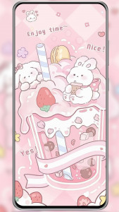 اسکرین شات 8 برنامه Cute Kawaii Wallpaper