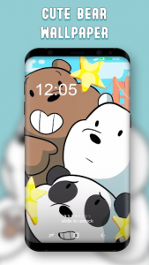 اسکرین شات برنامه Cute Bear Wallpaper 2