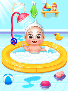 اسکرین شات 1 بازی Cute Baby Sitter Daycare