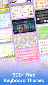 اسکرین شات 1 برنامه Emoji Keyboard: Themes & Fonts