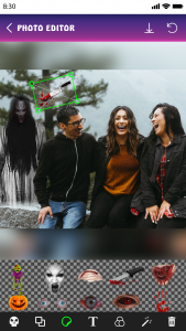 اسکرین شات برنامه Ghost Photo Editor 3