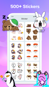 اسکرین شات 7 برنامه Messenger - Color SMS