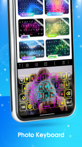 اسکرین شات برنامه Neon LED Keyboard: RGB & Emoji 5