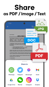 اسکرین شات 6 برنامه PDF Scanner - Document Scanner